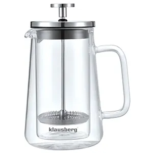 ZAPARZACZ DO KAWY/HERBATY 0,35L FRENCH PRESS KLAUSBERG KB-7684