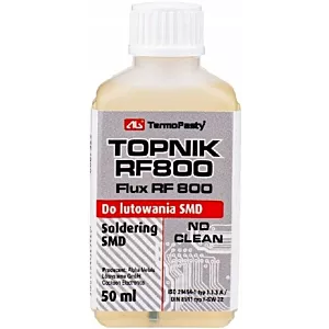 Topnik RF800 flux lutowanie SMD z pędzelkiem 50ml