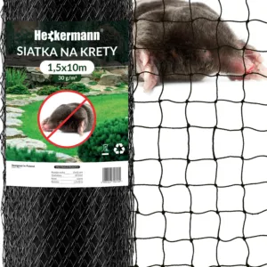 Siatka na krety Heckermann 1,5x10m 30g/m2