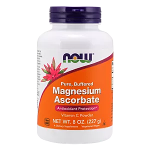 NOW FOODS Buffered Magnesium Ascorbate - Magnez + Witamina C (227 g)