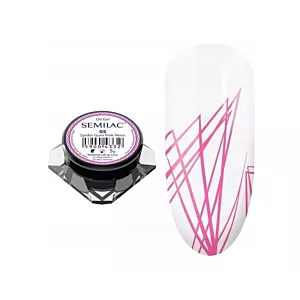 Żel do zdobień Semilac Spider Gum 05 Pink Neon 5g
