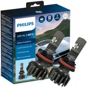 Żarówki LED H11 PHILIPS Ultinon Pro9100 +350%