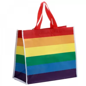 Tęczowa - Torba Na Sesję RPG Zakupy EKO Shopper LGBT