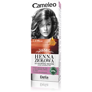 DELIA Henna ziołowa Cameleo do koloryzacji włosów, 75 g 7.4 RUDY