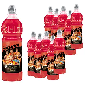 12x OSHEE x MATA - OSH33 Tajfun Isotonic Drink granat 750 ml