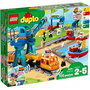Klocki LEGO Duplo Pociąg towarowy 10875