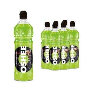 6x OSHEE Isotonic Drink limonka - mięta 750 ml