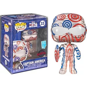 Figurka Funko POP! Art Series Marvel Captain America case