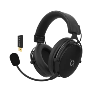 AQIRYS Słuchawki bezprzewodowe Wirelles 2.4GHz ANDROMEDA PRO black