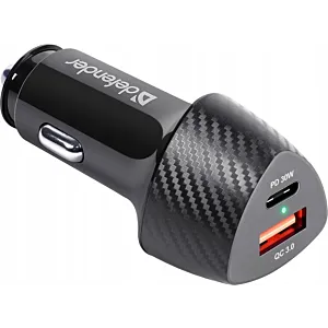 ŁADOWARKA DEFENDER SAMOCHODOWA UCA-92 30W QC 3.0