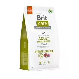 BRIT Care Mono Protein Hypoallergenic Adult Małe rasy Jagnięcina z ryżem - sucha karma dla psa - 7 kg