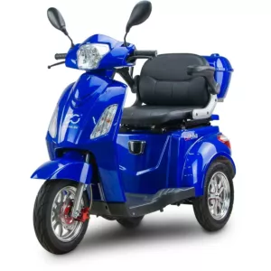 Skuter, pojazd inwalidzki elektryczny BILI BIKE SHINO G2 20Ah LIT niebieski