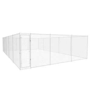 Kojec dla psa, galwanizowana stal, 950x570x185 cm