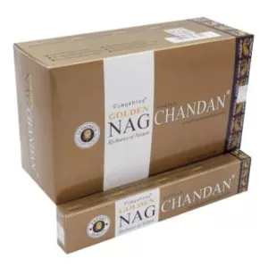 Kadzidełka Golden Nag 15g - Chandan