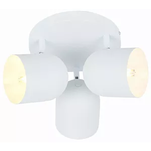 AZURO LAMPA SUFITOWA PLAFON 3X40W E27 BIAŁY