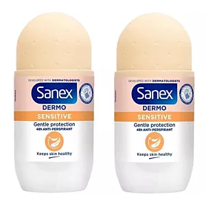 2x Antyperspirant w kulce SANEX Dermo Sensitive 50 ml