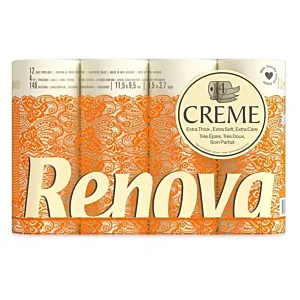 Papier toaletowy Renova Creme 12R