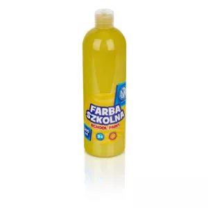 Farba szkolna Astra 500 ml - żółta