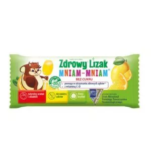 Zdrowy lizak Mniam-Mniam 6g smak cytrynowy