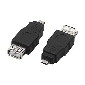 Adapter USB gniazdo USB-wtyk micro USB 1 Sztuka