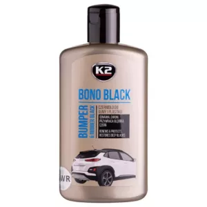 Czernidło do gumy i plastików K2 Bono Black 250ml