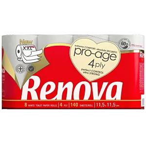 Papier toaletowy Renova Pro-Age 8R