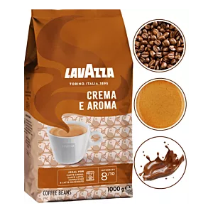 Lavazza Crema E Aroma - Kawa ziarnista 1kg - Włoska