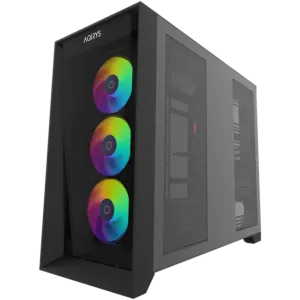 AQIRYS Obudowa do komputera XO-1 ARGB black