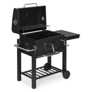 Grill ogrodowy węglowy duży z pokrywą i termometrem MultiGarden + gratis