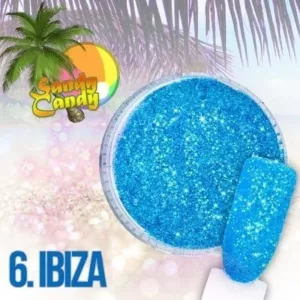 06 Pyłek piasek Sandy Candy Ibiza niebieski