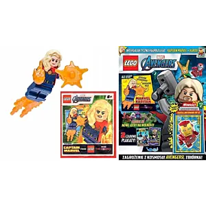 Czasopismo Nr. 06.2023 LEGO Avengers CAPTAIN MARVEL - 242321