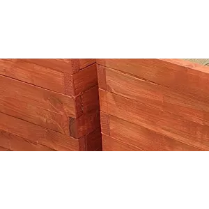 Donica drewniana 35 x35x 70 cm czereśnia ocieplana