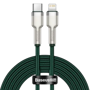 Kabel USB-C do Lightning Baseus 2m (zielony)