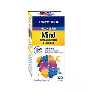 ENZYMEDICA Magnesium Mind Sleep, Daily Stress & Cognition (120 kaps.)