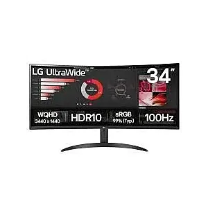 MONITOR LCD 34" VA/34WR50QK-B LG