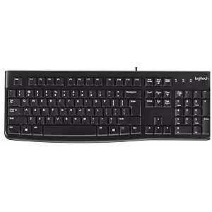 Klawiatura Logitech K120 USB czarna US 920-002509