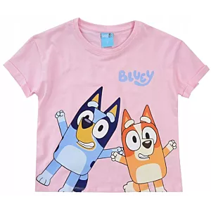 BLUEY niebieski PIES BLUZKA T-SHIRT dziewczęcy bawełna RÓŻ 98 D064j