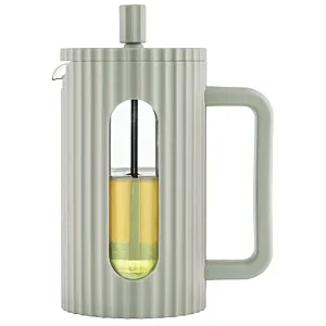 ZAPARZACZ DO HERBATY KAWY SZKLANY FRENCH PRESS 600 ML ZIELONY KLAUSBERG KB-7750