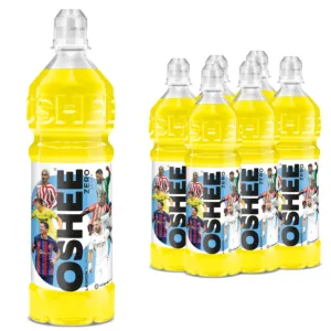6x OSHEE ZERO Sport Drink cytryna 750 ml