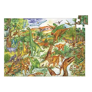 Puzzle Dinozaury z książeczką 100 el. DJ07424