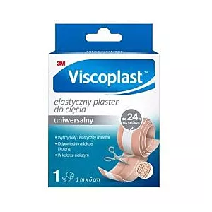 Viscoplast Elastyczny Plaster Do Ciecia 6Cmx1M