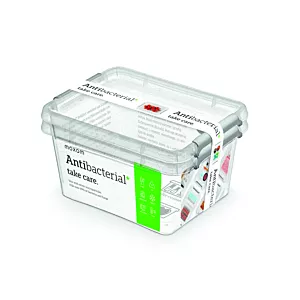2x Pojemnik na żywność Antibacterial 1,6l Pudełko
