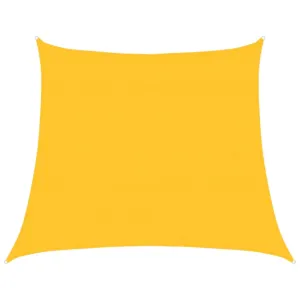 Żagiel przeciwsłoneczny, 160 g/m², żółty, 4/5x4 m HDPE