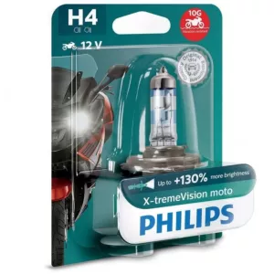 Żarówka H4 PHILIPS X-tremeVision Moto 12V 60/55W