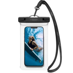 Spigen A601 Universal Waterproof Case - Etui do smartfonów do 6.9" (Przezoczysty)