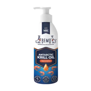 BEMO - Antarctic Krill - Olej z Kryla dla psa i kota - 200ml