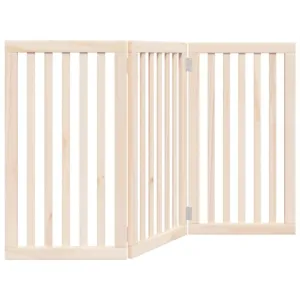 Składana bramka zabezpieczająca dla psa, 3 panele, 150 cm