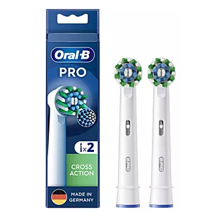 ORYGINALNE końcówki do szczoteczki ORAL-B EB50RX Pro CrossAction 2 szt