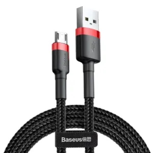 Kabel USB do Micro USB Baseus Cafule 2A 3m (czarno-czerwony)