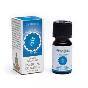 Olejek eteryczny mieszanka 5 czakra gardła Vishuddha Aromafume 10 ml